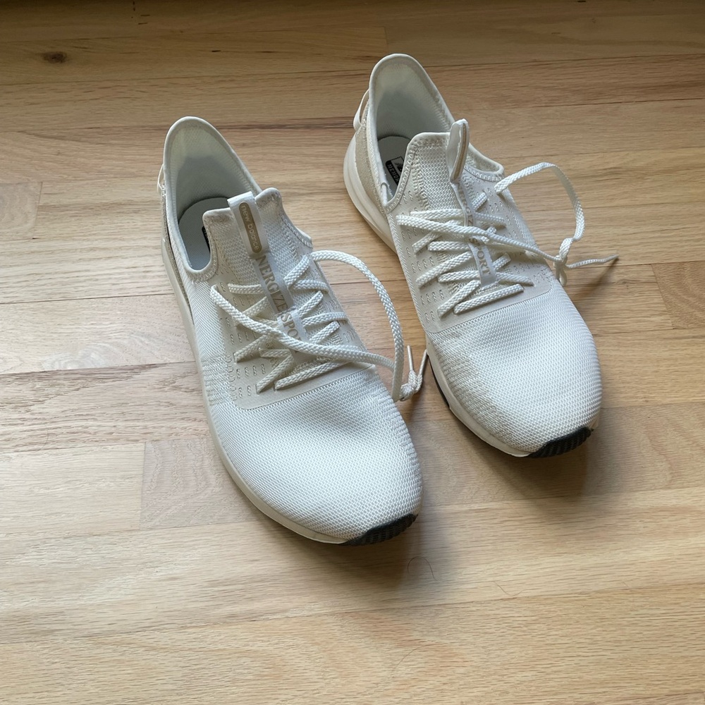 New Balance White Athletic Shoes